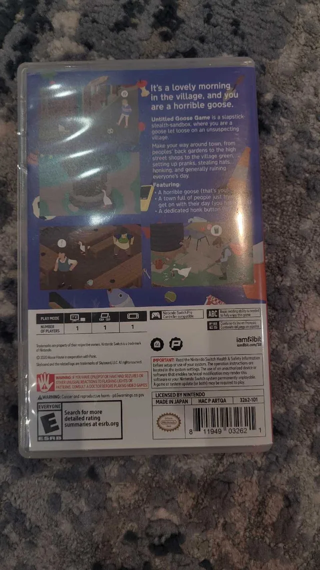 Nintendo Switch Untitled Goose Game image indicator(2)