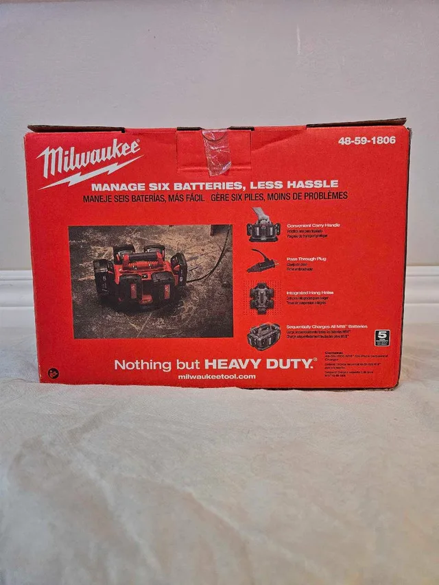 Milwaukee M18 Charger image indicator(2)