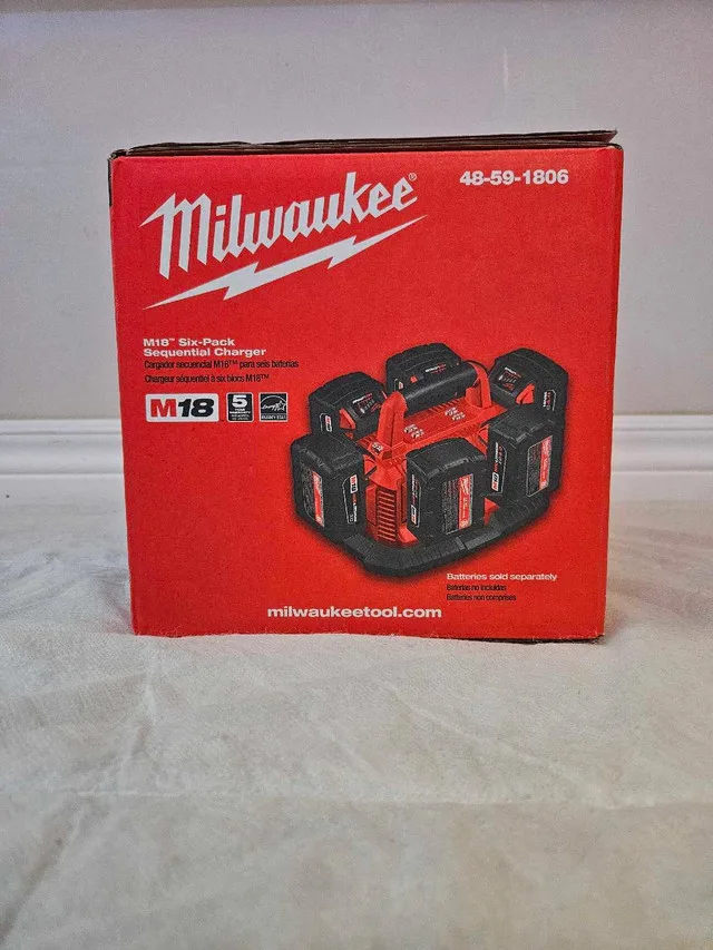 Milwaukee M18 Charger image indicator(3)