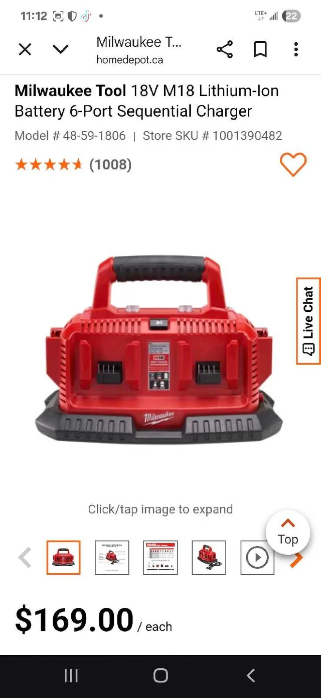 Milwaukee M18 Charger image indicator(4)