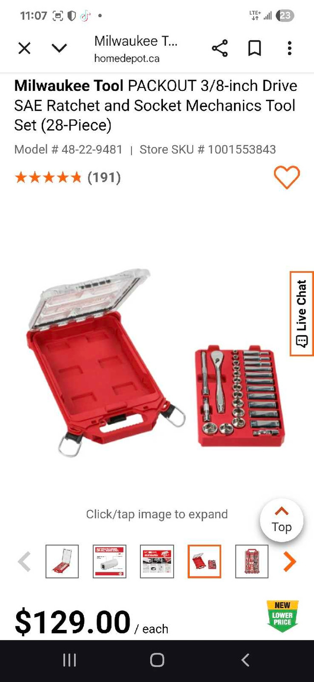 Milwaukee Socket Set - photo 3