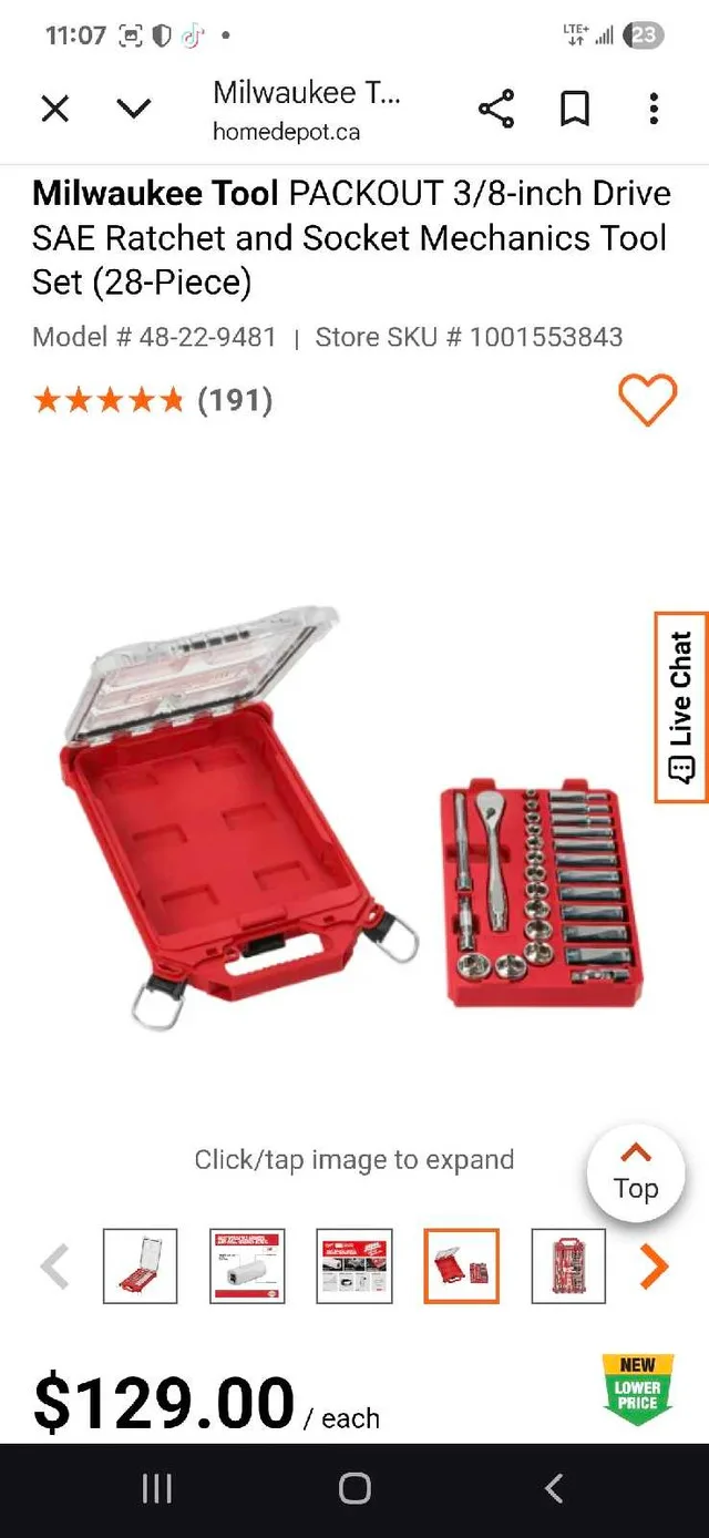 Milwaukee Socket Set image indicator(3)