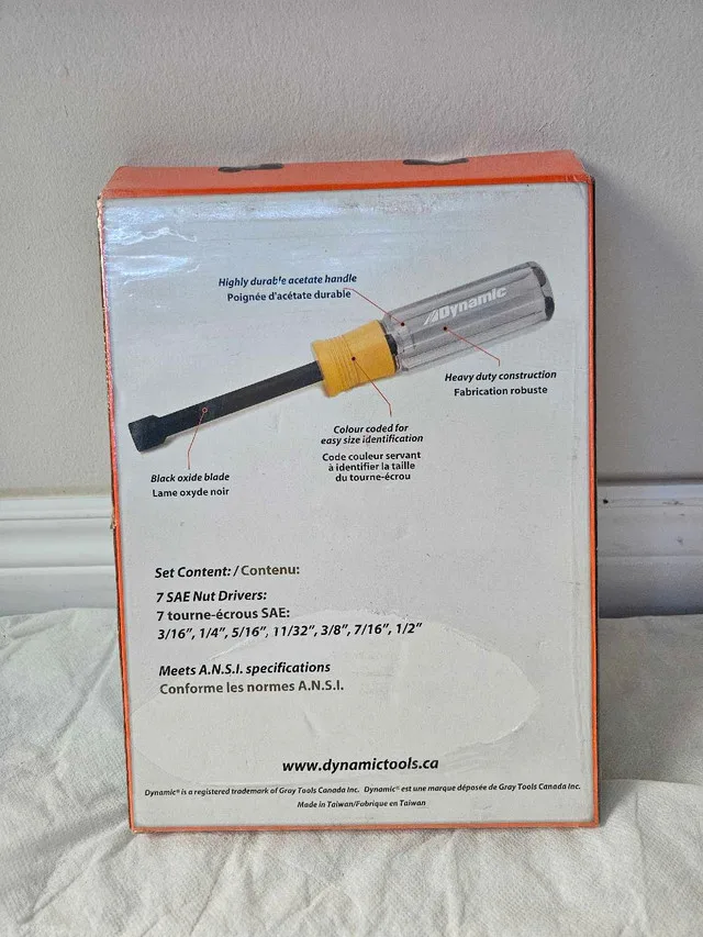 Dynamic Nut Driver Set image indicator(2)