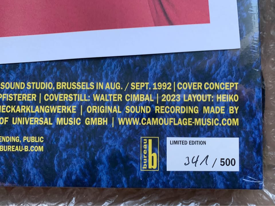 Camouflage “Bodega Bohemia” 4LP 30th Anniversary - photo 4
