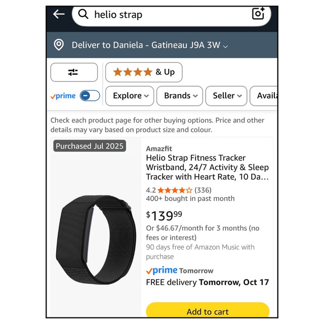 Amazfit Helio Strap (new & sealed) - photo 3