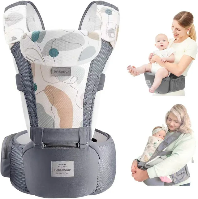 Bebamour Mesh Newborn Baby Carrier thumbnail