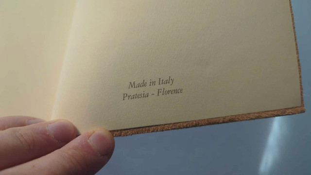 Pratesi Firenze Leather Journal - photo 4