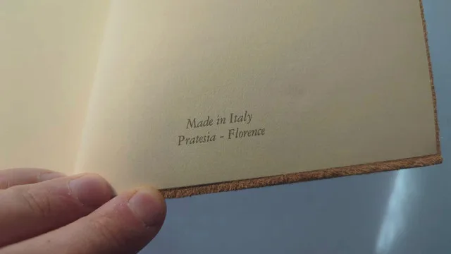 Pratesi Firenze Leather Journal image indicator(4)