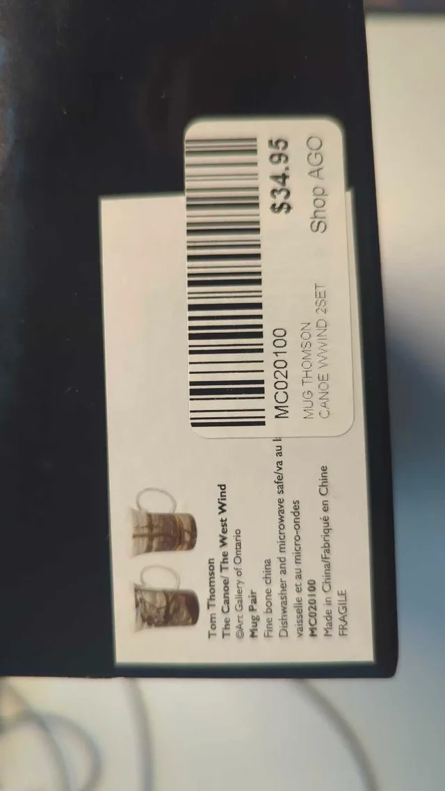 Tom Thomson Decorative Gift Mugs + West Wind DVD image indicator(4)