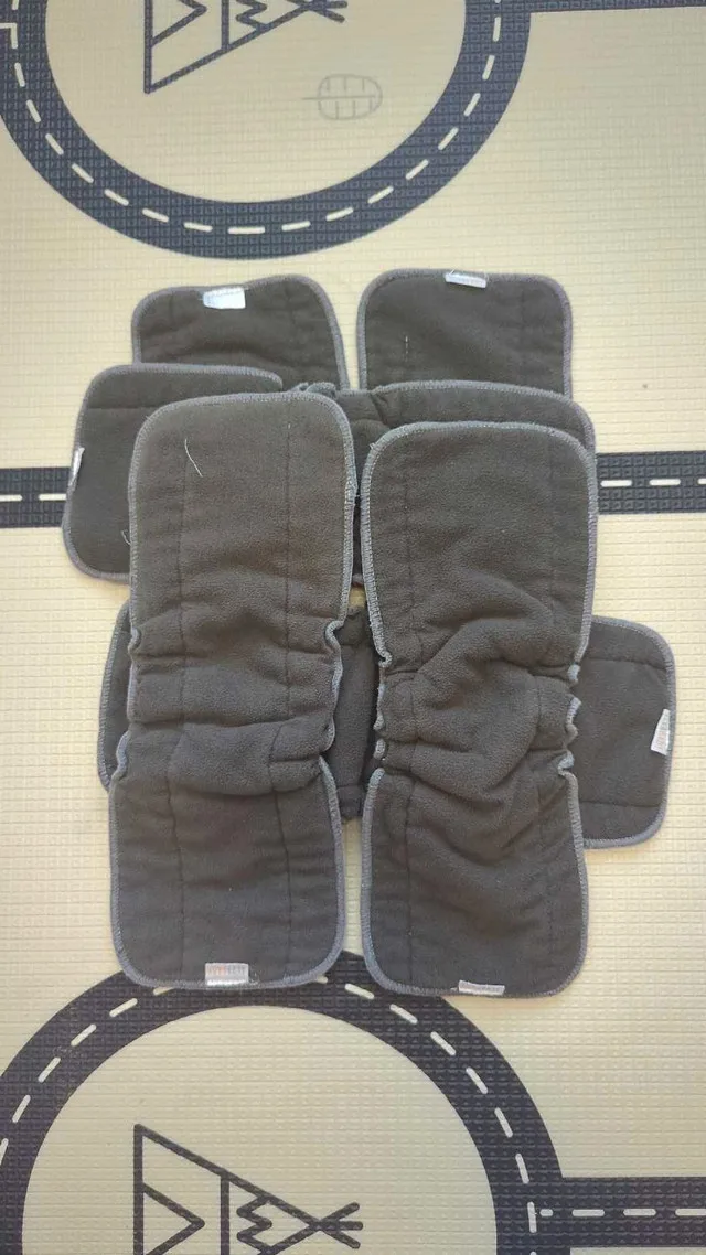 ALVABABY Cloth Diaper Charcoal Inserts x6 thumbnail