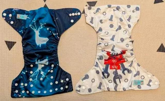 ALVABABY Cloth Diaper Reusable and Adjustable x24 image indicator(2)