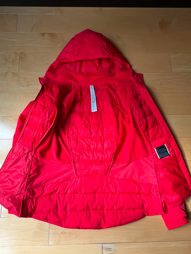 Lululemon Down for It All Jacket – Carnation Red (Size 4) - photo 3