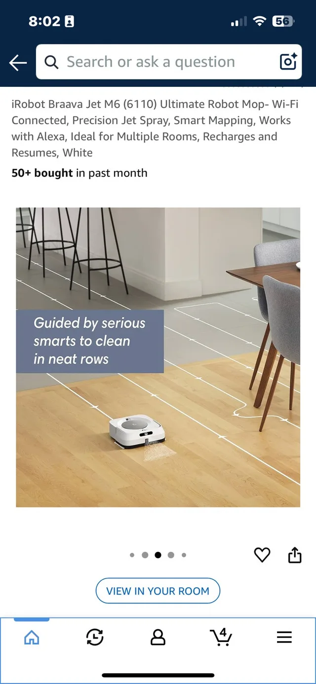 iRobot Braava Jet M6 Mop Robot image indicator(2)