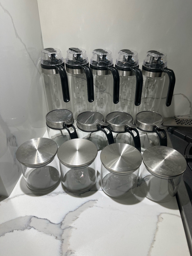 Oil and Spice Containers