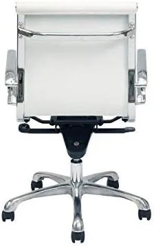Modern White Office Management Chair image indicator(3)
