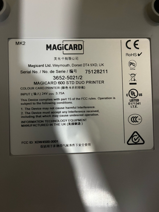 MagiCard 600 ID Card Printer - photo 2