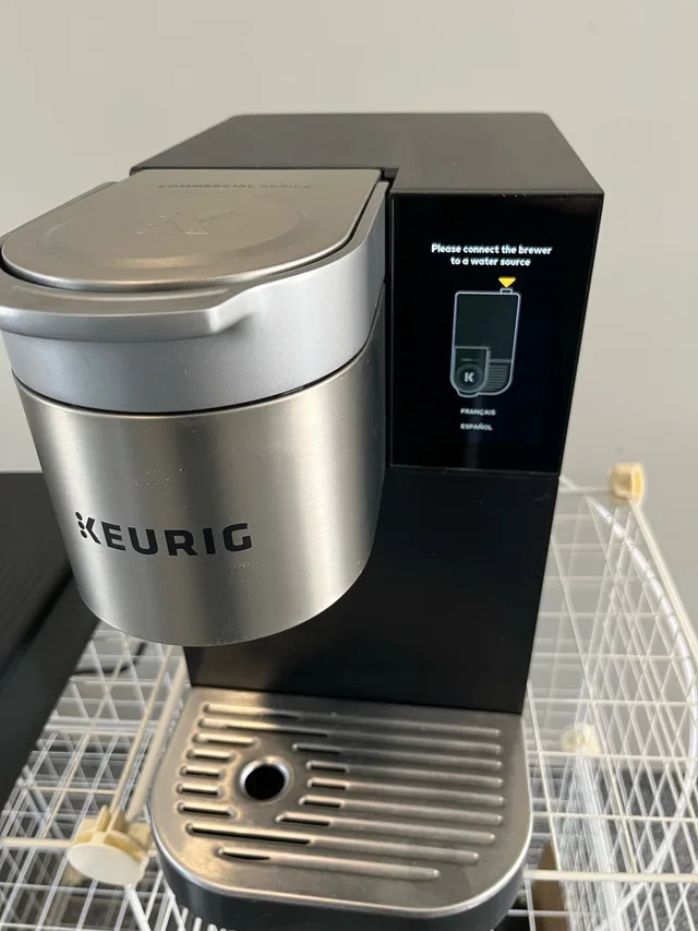 Keurig Commercial Series Coffee Maker Water Line image indicator(2)