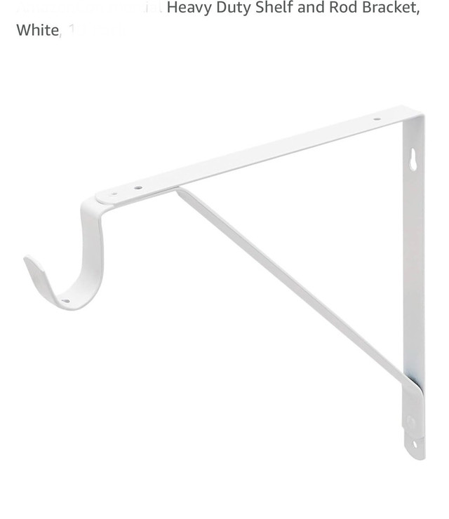 NEW ClosetMaid Shelf Bracket (2pcs) - photo 2