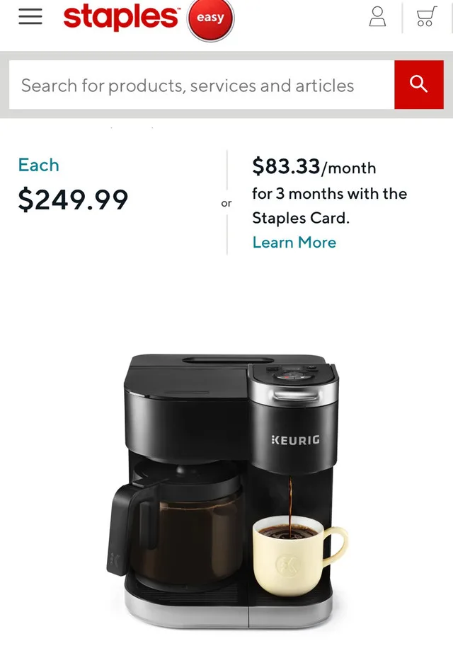 Keurig Coffee Maker image indicator(3)