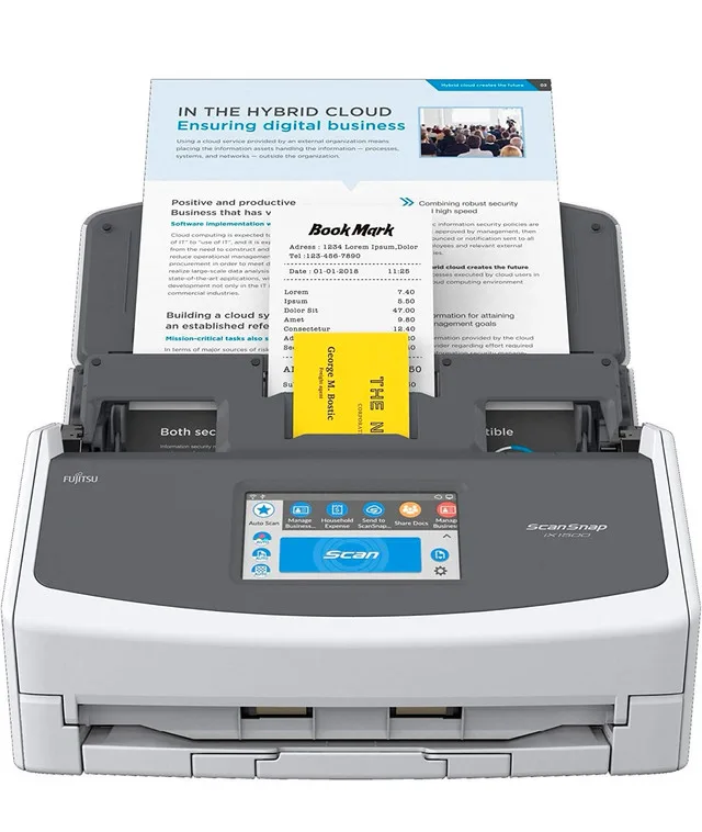 Fujitsu ScanSnap iX1500 Wireless Scanner image indicator(5)
