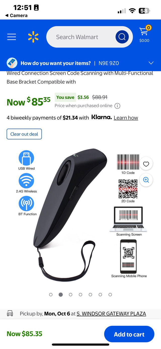 Bluetooth Barcode Scanner - photo 2