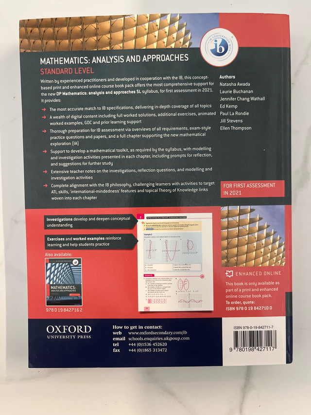 Oxford IB Math Textbook - photo 2