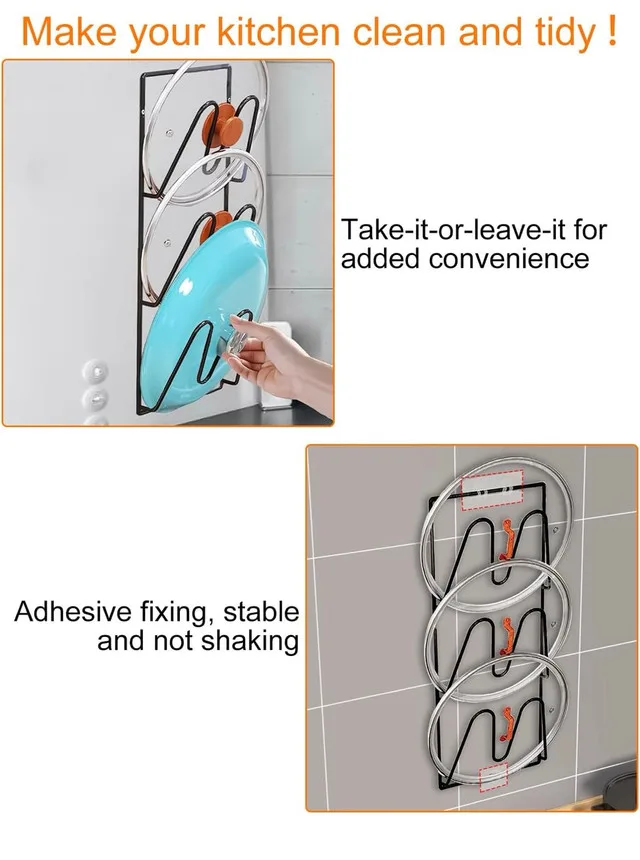 [new] Pot Lid Organizer Rack thumbnail
