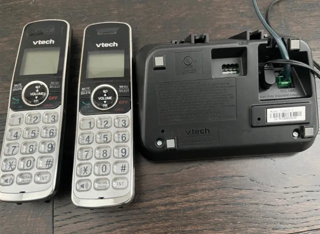 VTech Cordless Phone [new batteries] image indicator(2)