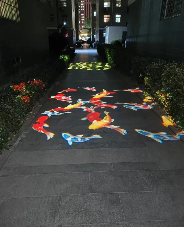 Dynamic Projection Light Advertising Logo Effect image indicator(2)