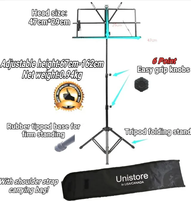Foldable Music Stand image indicator(4)