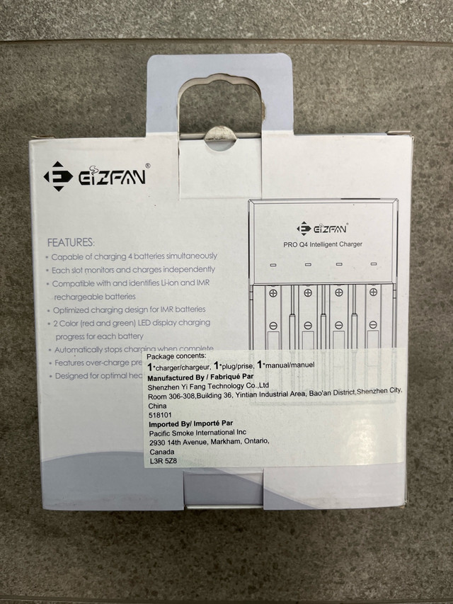 Eizfan Pro Q4 Charger - photo 2
