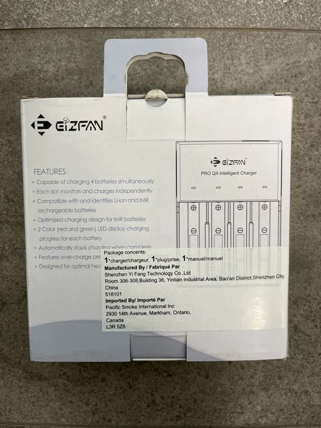 Eizfan Pro Q4 Charger image indicator(2)