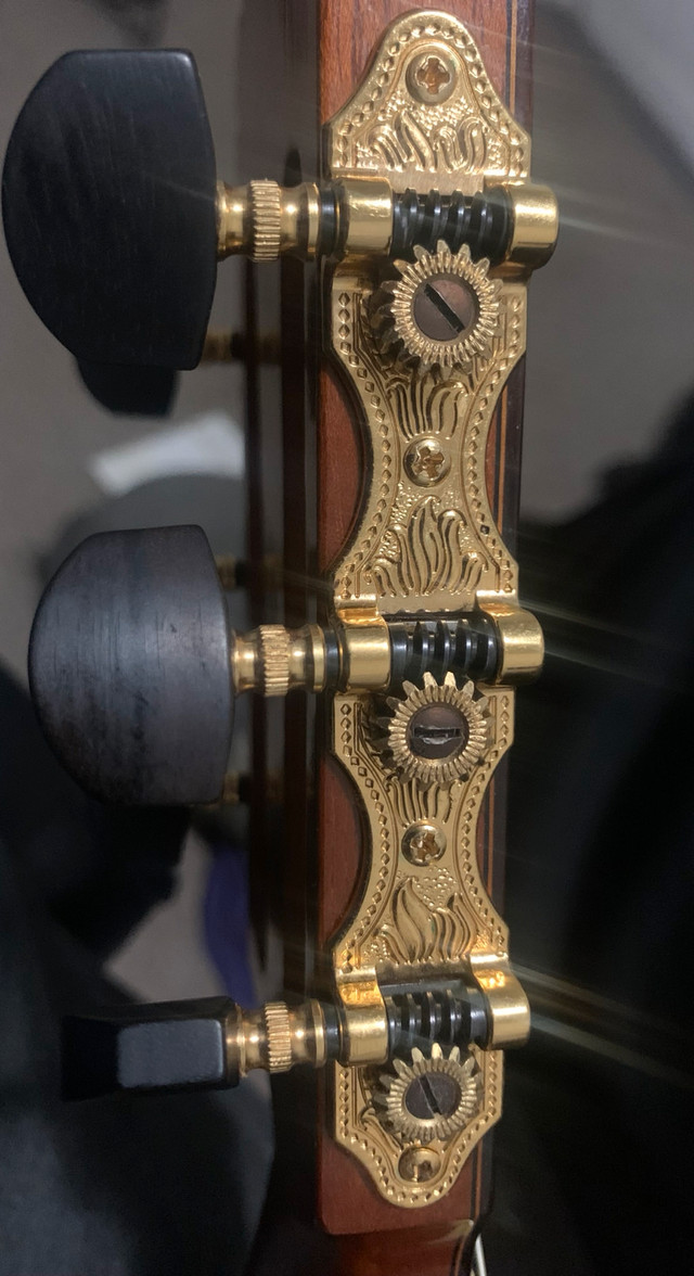 Schaller Hauser style Ebony tuning machines