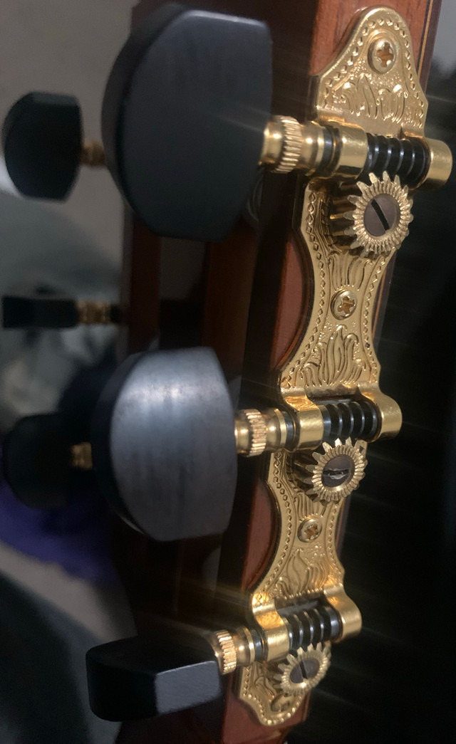Schaller Hauser style Ebony tuning machines - photo 2