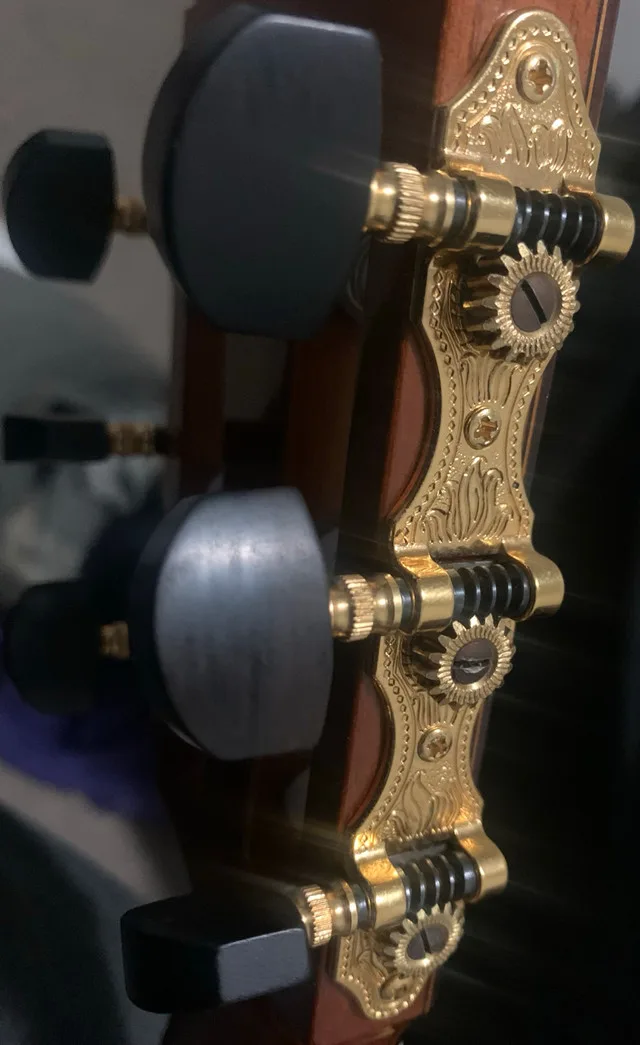 Schaller Hauser style Ebony tuning machines image indicator(2)