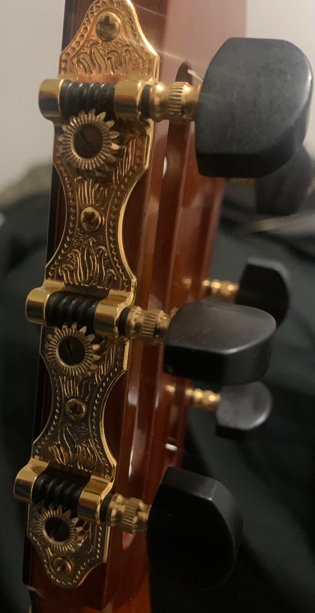 Schaller Hauser style Ebony tuning machines - photo 3