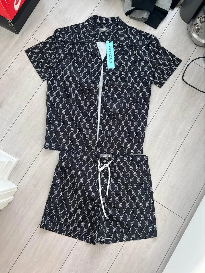 VICES Pool Top and Shorts - men’s large brand new image indicator(2)