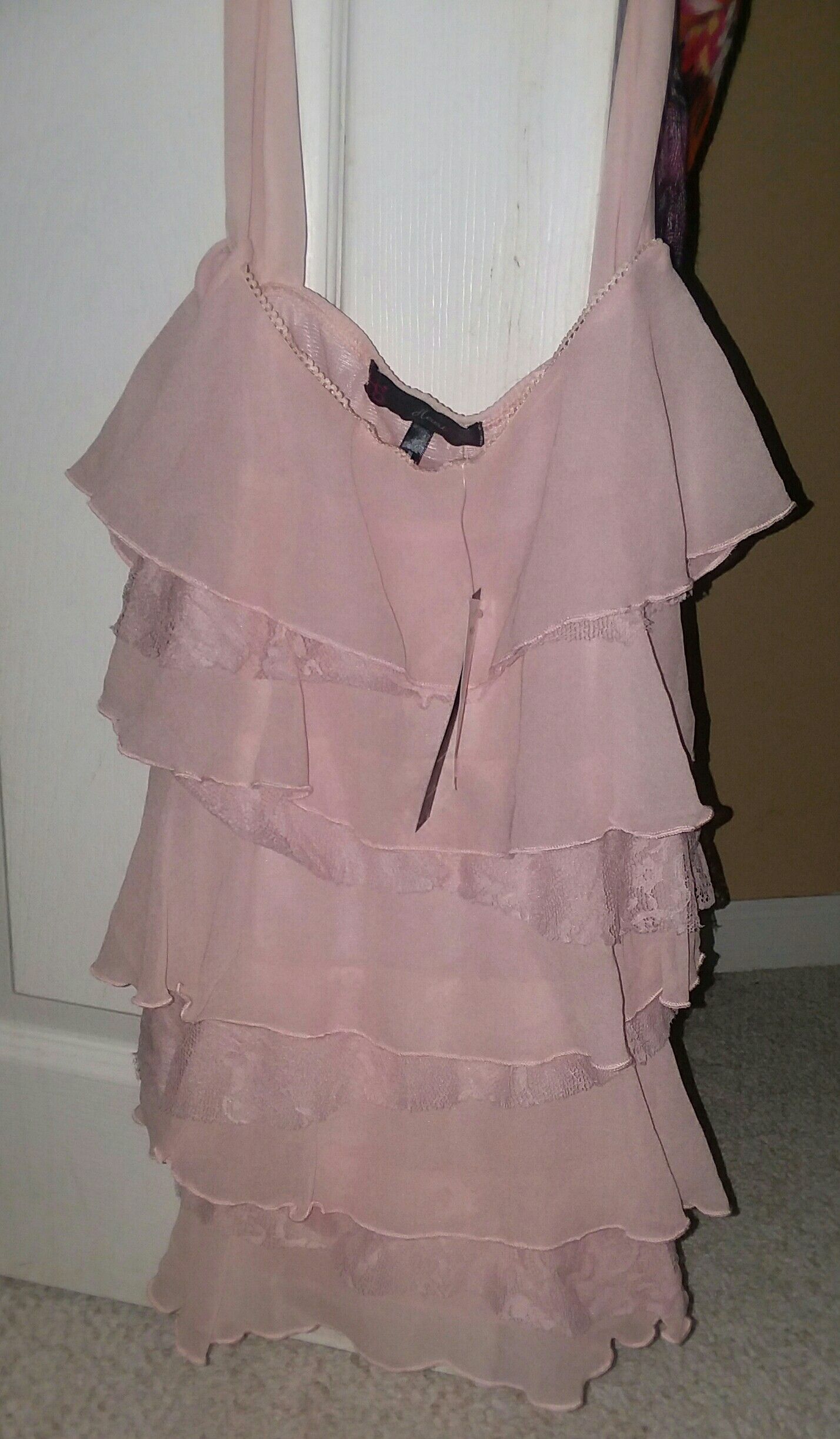 NEW with tags...Stylish Pink women's top Medium