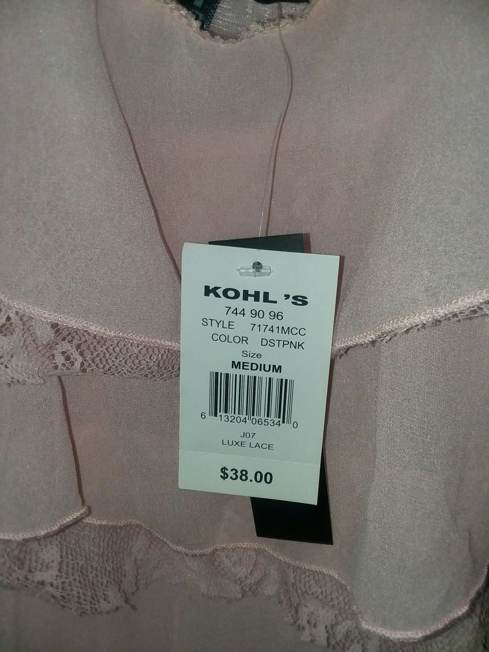 NEW with tags...Stylish Pink women's top Medium - photo 2