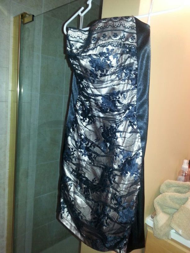 Strapless Black Cocktail Dress Size 5