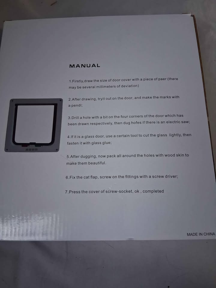NEW interior cat door - photo 2