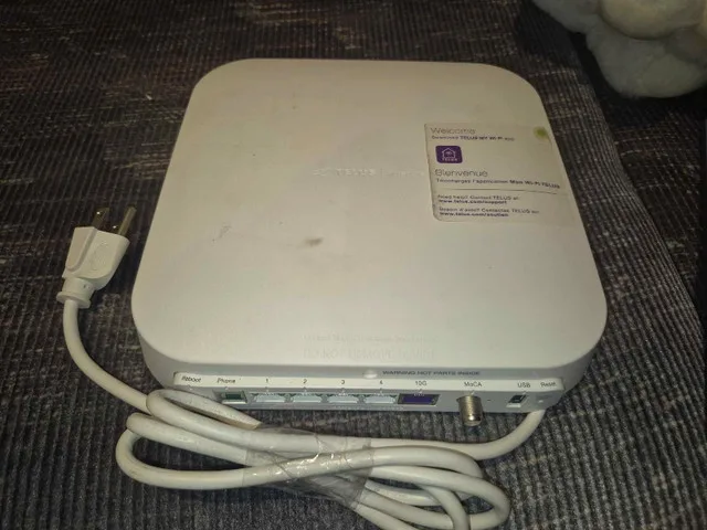 Telus Fibre Modem