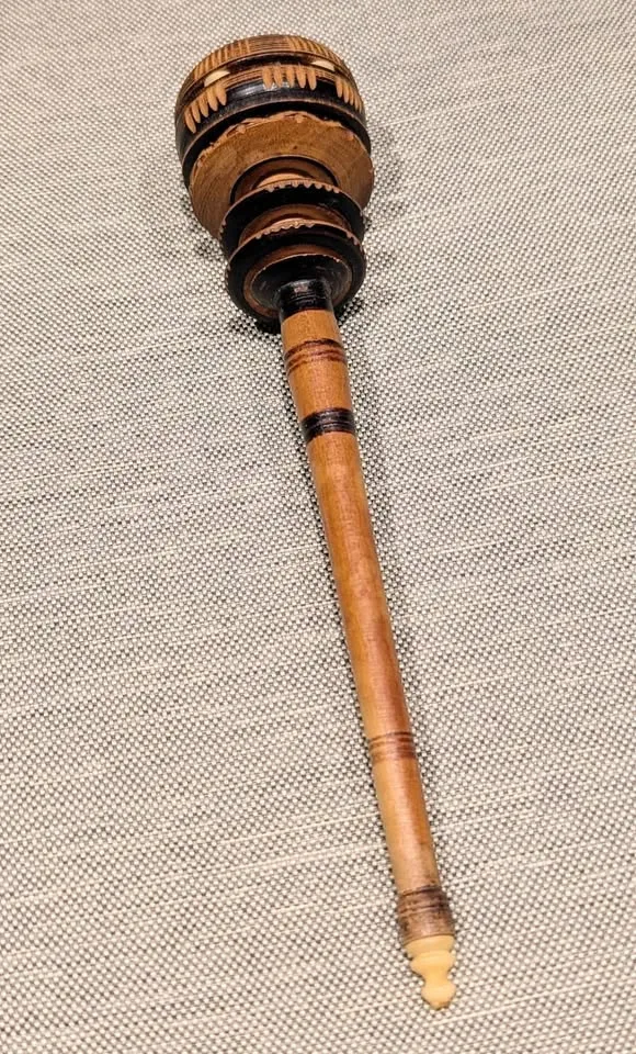 Handcrafted Mexican Wooden Molinillo Whisk image indicator(3)