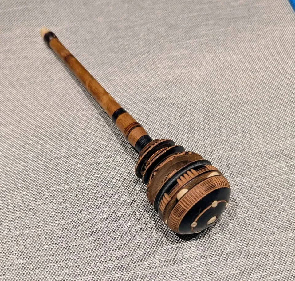 Handcrafted Mexican Wooden Molinillo Whisk image indicator(5)