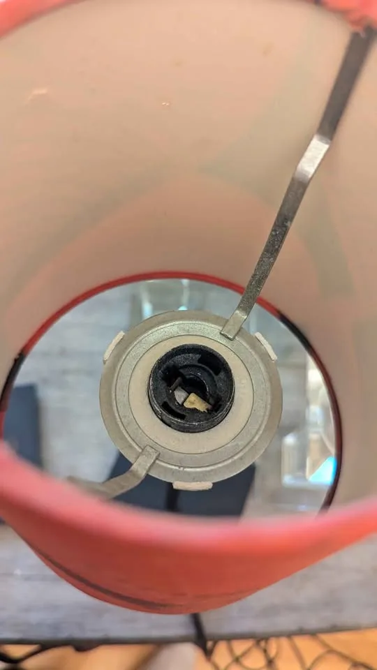 IKEA (discontinued 2010) Red Retro lamp shade pair image indicator(3)