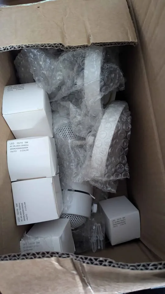 Bravsekai 6 Packs GU10 Light Fixtures (NIB) image indicator(3)