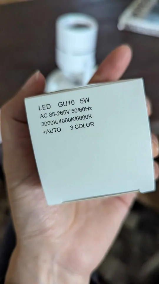 Bravsekai 6 Packs GU10 Light Fixtures (NIB) image indicator(4)