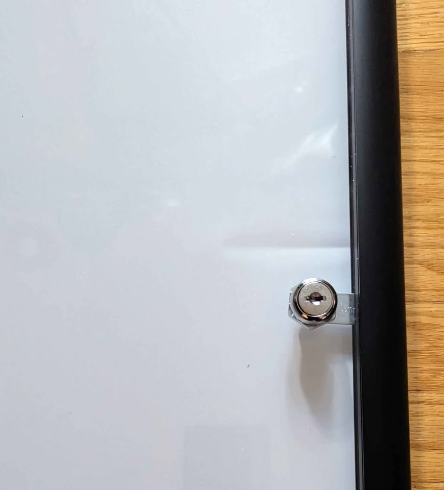 Swansea Lockable White Board (dry erase) - photo 2