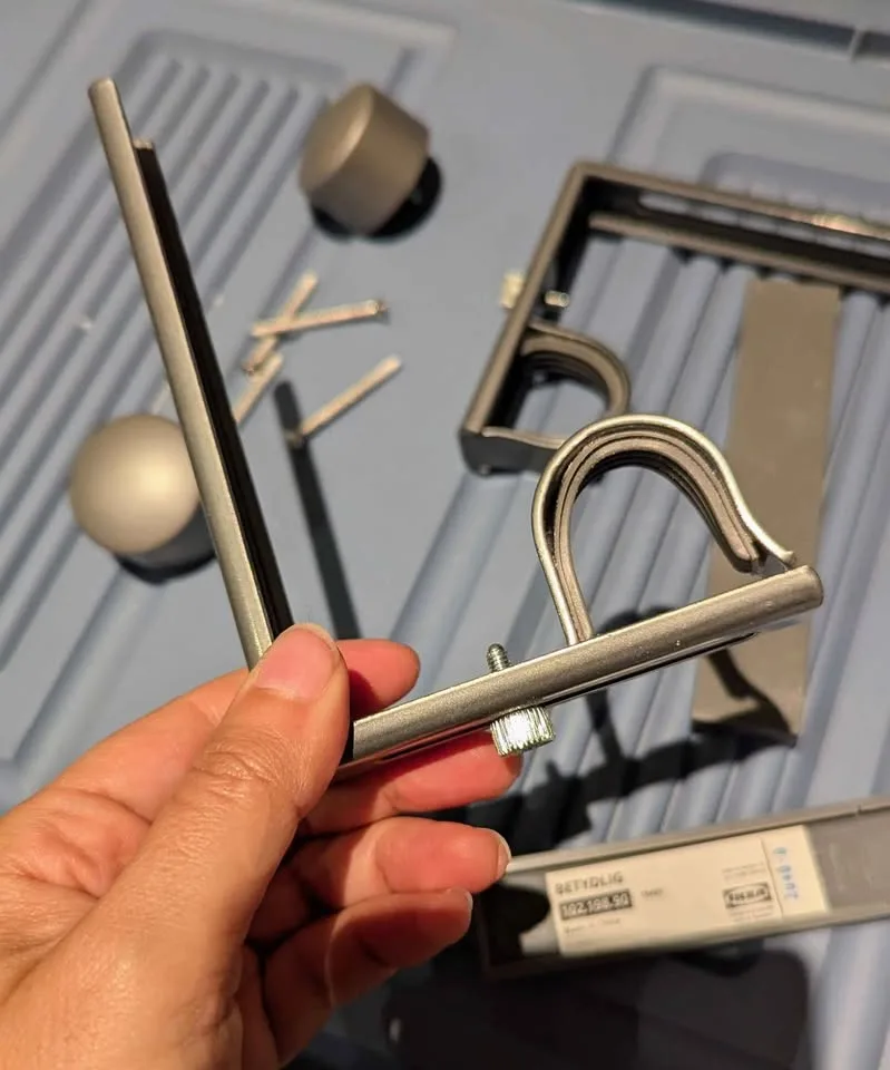 IKEA BETYDLIG Curtain Rod Holders + End Caps Set image indicator(3)