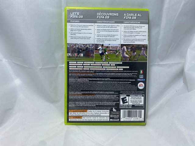 FIFA Soccer 09 - Microsoft Xbox 360 - Complete In Box CIB - photo 2